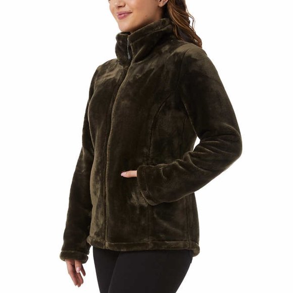 NWT 32 Degrees Ladies' Plush Jacket - Picture 2 of 9